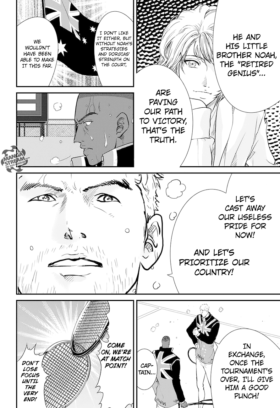 New Prince of Tennis Chapter 201 9